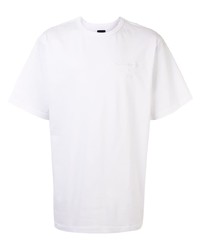 Juun.J Cotton T Shirt With Photo Print At Rear