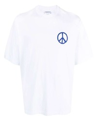 Marcelo Burlon County of Milan County Peace Logo T Shirt