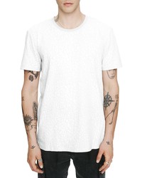 ELEVENPARIS Crackle Cotton T Shirt In White At Nordstrom