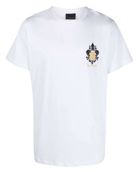 Billionaire Crest Logo Crew Neck T Shirt