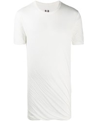 Rick Owens Crew Neck Cotton Jersey T Shirt
