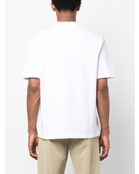 Ferragamo Crew Neck Cotton T Shirt