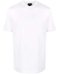Giorgio Armani Crew Neck Cotton T Shirt