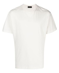 Roberto Collina Crew Neck Cotton T Shirt