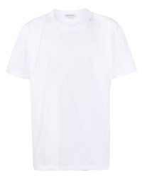 Alexander McQueen Crew Neck Cotton T Shirt