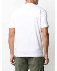 Brunello Cucinelli Crew Neck Fitted T Shirt