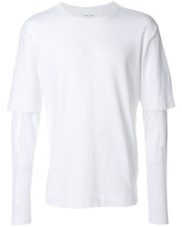 Helmut Lang Crew Neck Layered T Shirt
