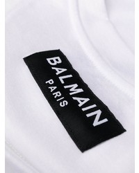 Balmain Crew Neck Short Sleeve T Shirt