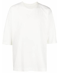 Homme Plissé Issey Miyake Crew Neck Short Sleeved T Shirt