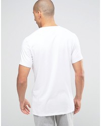 Lacoste Crew Neck T Shirt In 2 Pack In White Slim Fit