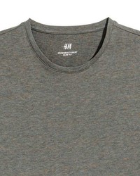 H&M Crew Neck T Shirt Slim Fit