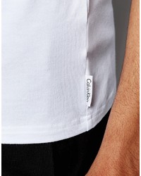 Calvin Klein Crew Neck T Shirts In 2 Pack In Slim Fit