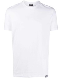 DSQUARED2 Crewneck Stretch Cotton T Shirt