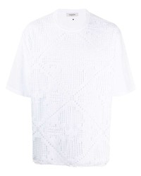 Valentino Crochet Front T Shirt