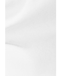 Victoria Beckham Denim Basic Stretch Cotton T Shirt