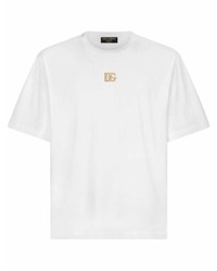 Dolce & Gabbana Dg Logo Cotton T Shirt