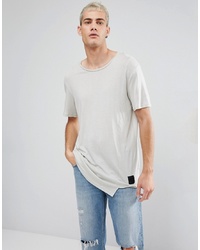 Cheap Monday Divide Asymmetric Hem T Shirt Ecru