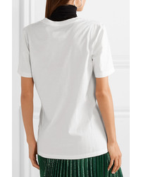 MM6 MAISON MARGIELA Dot To Dot Oversized Cotton Jersey T Shirt