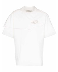 Feng Chen Wang Double Layer Cotton T Shirt