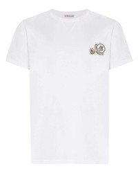 Moncler Double Logo Cotton T Shirt