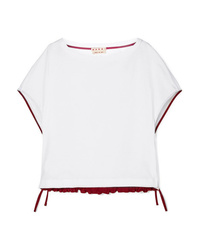 Marni Drawstring Cotton Jersey T Shirt