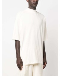 Thom Krom Drop Shoulder Mock Neck T Shirt