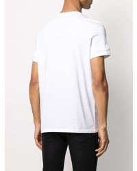 Balmain Embossed Logo Cotton T Shirt