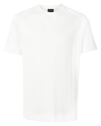 Emporio Armani Embossed Logo Cotton T Shirt