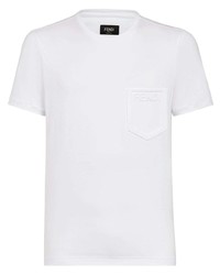 Fendi Embossed Logo T Shirt