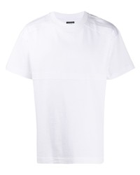 Jacquemus Embroidered Logo Cotton T Shirt
