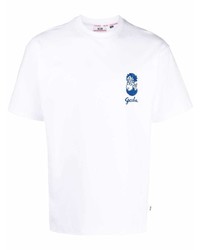 Gcds Embroidered Logo Cotton T Shirt
