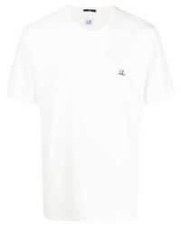 C.P. Company Embroidered Logo Cotton T Shirt