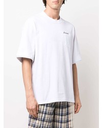 Sacai Embroidered Logo Short Sleeve T Shirt