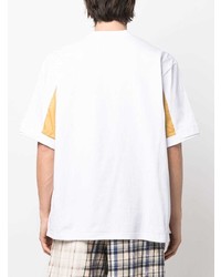 Sacai Embroidered Logo Short Sleeve T Shirt