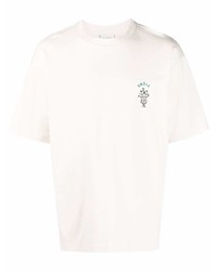 Drôle De Monsieur Embroidered Logo Short Sleeve T Shirt