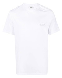 Sandro Embroidered Logo Short Sleeved T Shirt