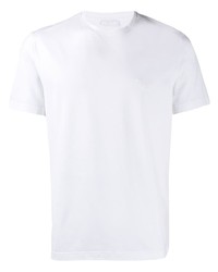 Prada Embroidered Logo T Shirt
