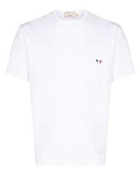 MAISON KITSUNÉ Embroidered Logo T Shirt