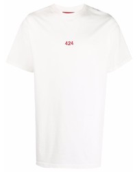 424 Embroidered Logo T Shirt
