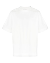 Sacai Embroidered Monogram Cotton T Shirt