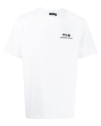 FIVE CM Embroidered Slogan Cotton T Shirt