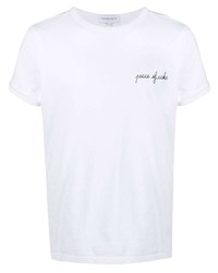 Maison Labiche Embroidered Slogan T Shirt