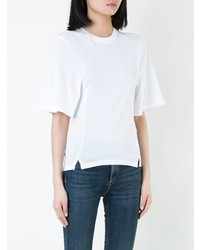 Dust Embroidered Text Top
