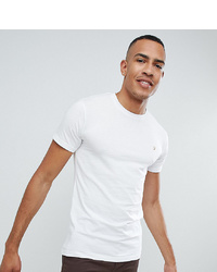 Farah Farris Slim Fit T Shirt With Stretch In White