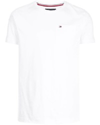 Tommy Hilfiger Flag Embroidered Pocket T Shirt
