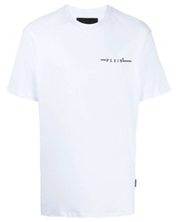 Philipp Plein Flocked Logo Print T Shirt