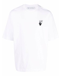 Off-White Hands Off Logo Print T Shirt