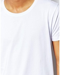 Selected Homme Crew Neck T Shirt In Pima Cotton