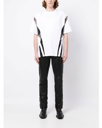 Mugler Illusion Panelled T Shirt