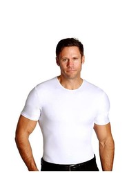 Insta-Slim Insta Slim Slimming Crew Neck Shirt White Size Medium